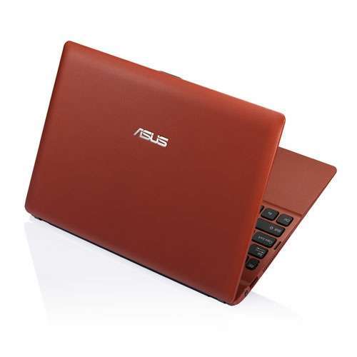 ASUS X101-RED028G N455/1GBDDR3/8 GB SSD MEEGO piros ASUS netbook mini notebook fotó, illusztráció : EPCX101RED028G