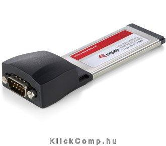 RS232 Soros kártya, 1 port, Express Card/34 Delock fotó, illusztráció : EQUIP-111829