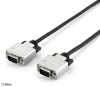 VGA kábel HD15 apa apa, duplán árnyékolt, 30m Delock EQUIP-118867 Technikai adatok