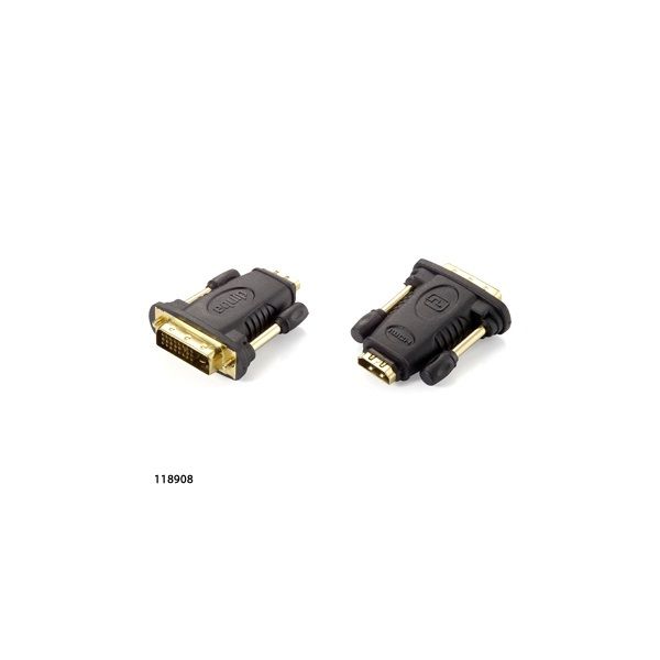 HDMI-DVI 24+1 adapter anya/apa fotó, illusztráció : EQUIP-118908
