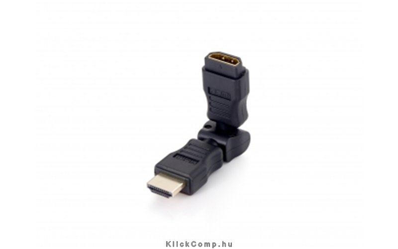 HDMI-HDMI adapter anya/apa, forgatható Delock fotó, illusztráció : EQUIP-118912