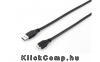 USB 3.0 A-microB 10pin kábel, apa/apa, duplán árnyékolt, 2m Delock