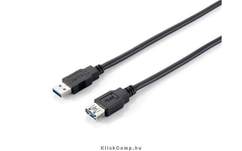 USB 3.0 A-A hosszabbítókábel, apa/anya, duplán árnyékolt, 3m Delock fotó, illusztráció : EQUIP-128399