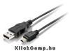 USB 2.0 A-mini5P kábel, apa/apa, 1,8m Delock
