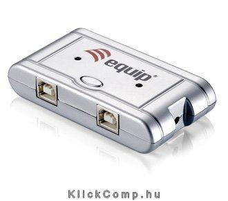 USB 2.0 Matrix Switch 2 PCs -> 3USB Delock fotó, illusztráció : EQUIP-128548