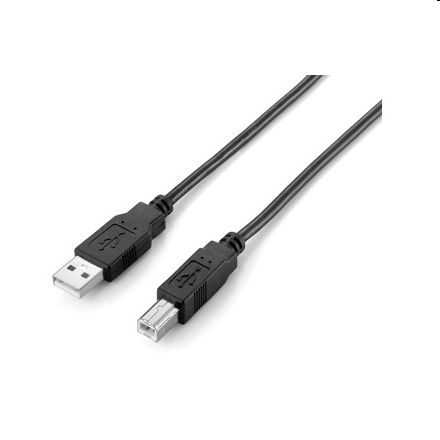 USB nyomtató kábel 5m USB2.0 A-B apa/anya, duplán árnyékolt - Már nem forgalmaz fotó, illusztráció : EQUIP-128862