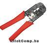 Krimpelő fogó Univerzális RJ11 RJ12 RJ45-höz Delock EQUIP-129403 Technikai adatok