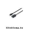 USB 2.0 hosszabbítókábel 5m Aktív A-A apa anya duplán árnyékolt Equip 133336 EQUIP-133336 Technikai adatok