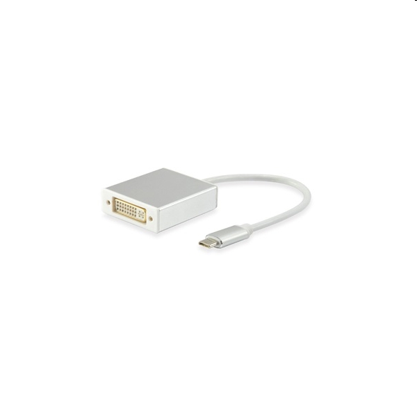 Átalakító USB Type-C -ről DVI-I Dual-link -re apa/anya fotó, illusztráció : EQUIP-133453