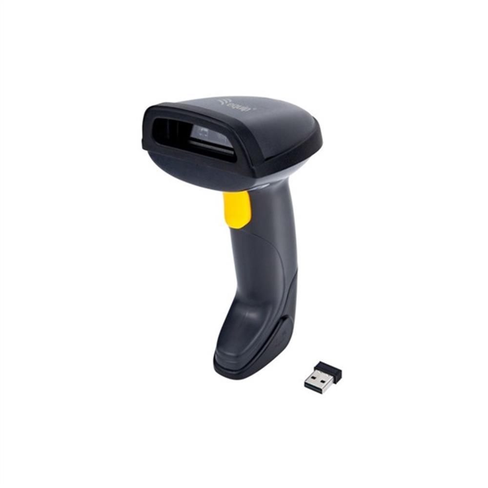 Equip lézeres kézi vonalkódolvasó vezeték nélkül állvánnyal fotó, illusztráció : EQUIP-351024