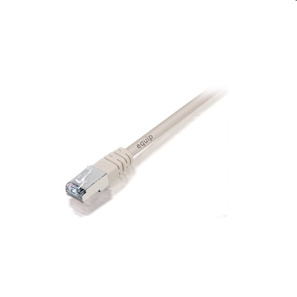 SFTP patch kábel Cat5e duplán árnyékolt, bézs 3m - Már nem forgalmazott termék fotó, illusztráció : EQUIP-705412