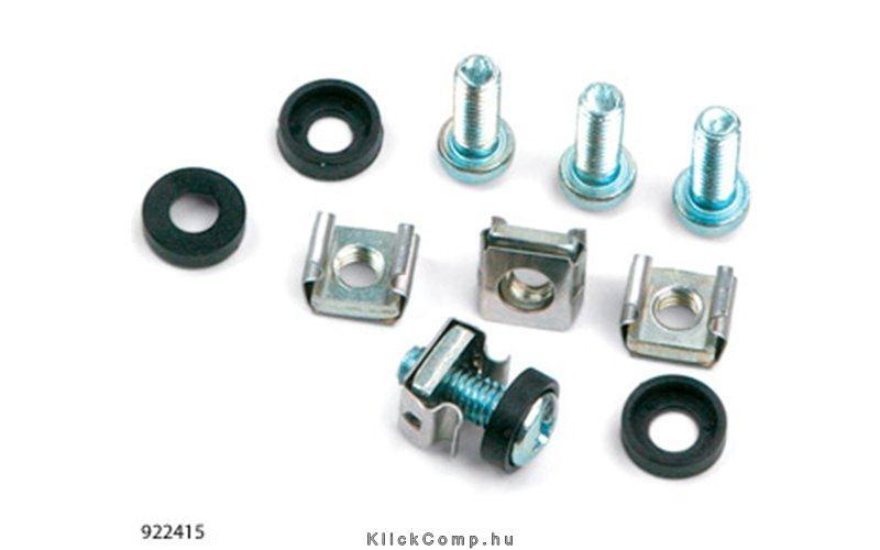 Rack csavar készlet 4db/csomag Delock fotó, illusztráció : EQUIP-922415