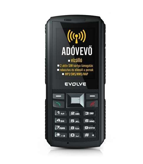 EVOLVE RG400 Gladiator Dual SIM por-, víz és ütésálló mobiltelefon fotó, illusztráció : EVOLVE59677