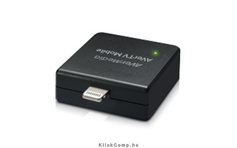 Digtális TV Tuner APPLE okostelefonokhoz, tabletekhez DVB-T, MindigTV, Micro US fotó, illusztráció : EW330