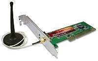 rádiós PCI kártya, 54Mbps fotó, illusztráció : EW7128G