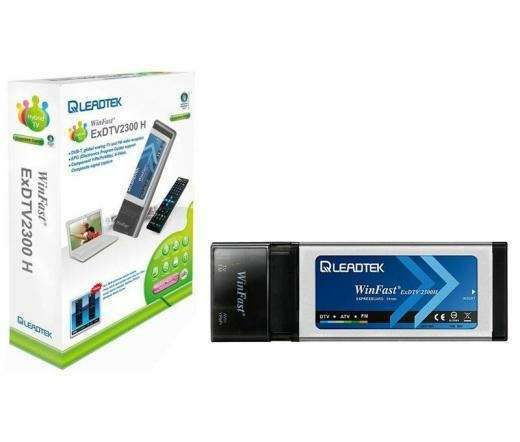 Express PC Card ExDTV2300H digitális, analóg TV/FM tuner kártya Hybrid VISTA 32 fotó, illusztráció : EXDTV2300H
