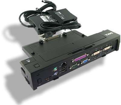 Dell E-Port Plus II with USB 3.0 for Latitude E series + AC adapter fotó, illusztráció : E-PORTPLUSUSB3