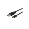 Kábel USB-C 2.0 to USB-A, apa apa, 1m fekete Equip Equip-12888107 Technikai adatok
