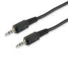 kábel Audió 3,5 mm jack - 3,5 mm jack, apa/apa, 2,5m Equip