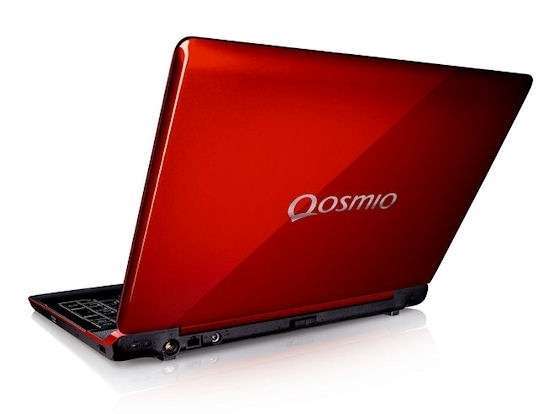Toshiba Qosmio 15,6  laptop,i5-520M,4GB,500GB,GT330M,BlueRay,Win7HPre notebook fotó, illusztráció : F60-12L