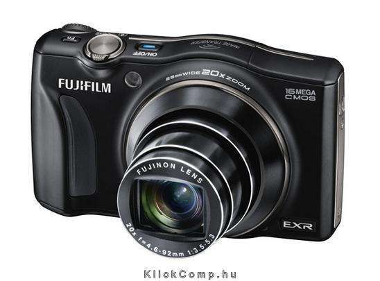 Fujifilm FinePix F800 EXR fekete 16MP digitális fényképezőgép fotó, illusztráció : F800EXR