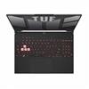 Asus TUF laptop 15,6" FHD R7-6800H 8GB 512GB RTX3050Ti DOS szürke Asus TUF Gaming F15 FA507RE-HN017 Technikai adatok