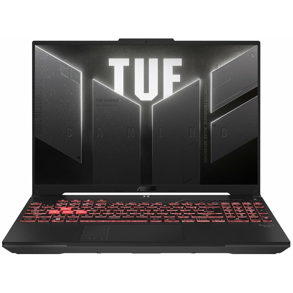 Asus TUF laptop 16  QHD+ R9-7845HX 16GB 1TB RTX4070 W11 szürke Asus TUF Gaming fotó, illusztráció : FA607PI-QT004W