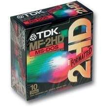 TDK Floppy lemez, 3.5 , TDK 10db/csomag fotó, illusztráció : FD144T10