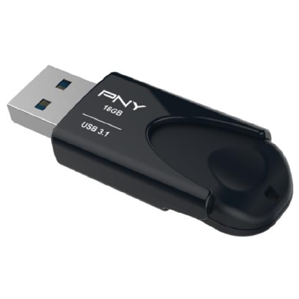 16GB PenDrive USB3.1 Black PNY fotó, illusztráció : FD16GATT431KK-EF