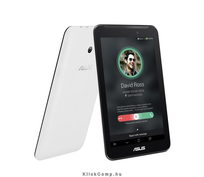 ASUS Fonepad 7  3G tablet fehér fotó, illusztráció : FE170CG-1B006A
