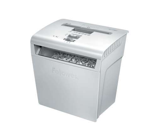 Iratmegsemmisítő, konfetti, 8 lap, FELLOWES  Powershred&reg; P-48C , fehér fotó, illusztráció : FELLOWES-3233201