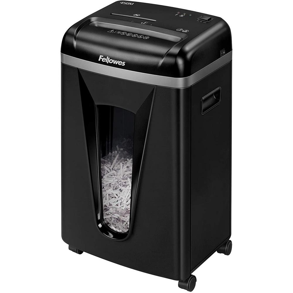 Iratmegsemmisítő mikrokonfetti 9 lap FELLOWES Microshred 450M fotó, illusztráció : FELLOWES-4074101