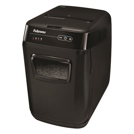 Iratmegsemmisítő, konfetti, 130 lap, FELLOWES  AutoMax&trade; 130C fotó, illusztráció : FELLOWES-4680101