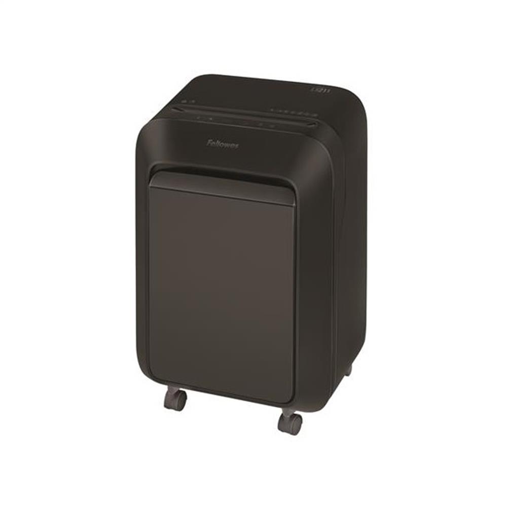 Iratmegsemmisítő mikrokonfetti 14 lap FELLOWES Powershred LX211 fekete fotó, illusztráció : FELLOWES-5050201