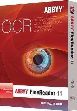 FineReader 11.0 Professional Edition PE fotó, illusztráció : FINEREAPRO11HUN