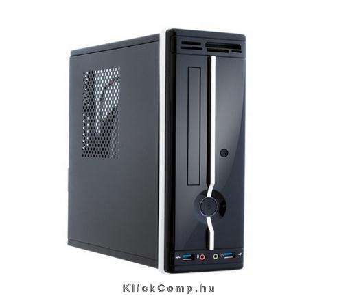 Számítógépház 250W mini ITX fekete-ezüst ház CHIEFTEC fotó, illusztráció : FI-02BC-U3