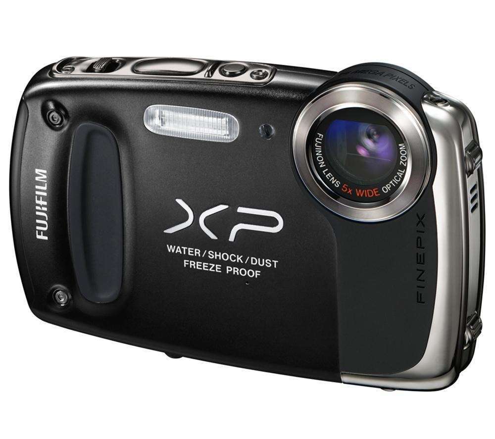 Fujifilm FinePix XP50 fekete 14MP digitális fényképezőgép fotó, illusztráció : FUJI51947