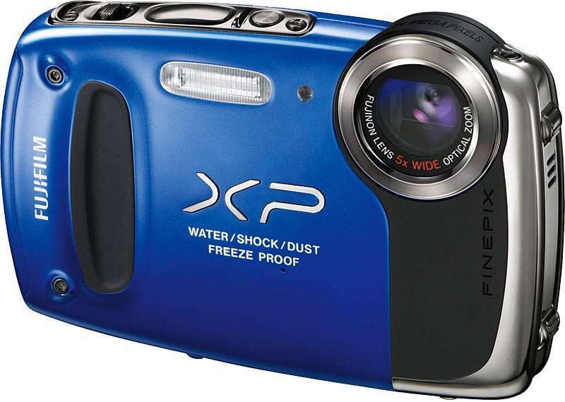 Fujifilm FinePix XP50 kék 14MP digitális fényképezőgép fotó, illusztráció : FUJI51948