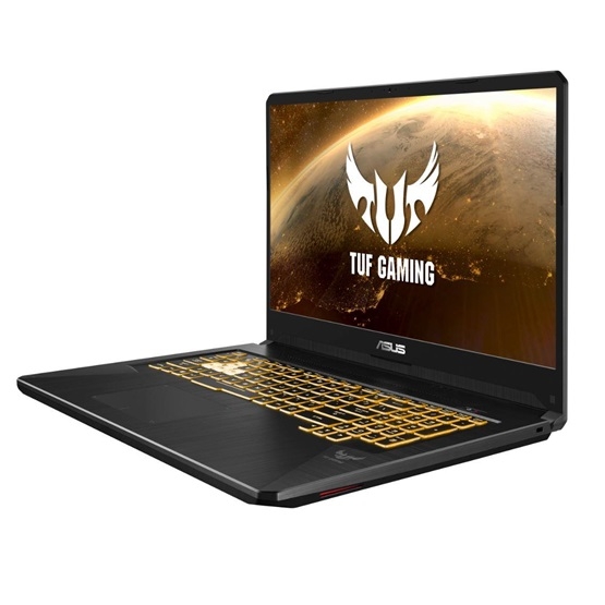 Asus laptop 17.3  FHD I7-8750H 8GB 256GB GTX1050-TI-4GB NoOS szürke fotó, illusztráció : FX705GE-EW082