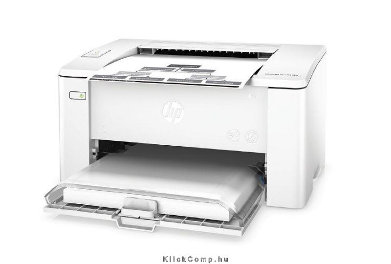 Lézernyomtató A4 mono HP LaserJet Pro M102a USB P1102 utód fotó, illusztráció : G3Q34A
