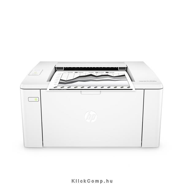 Lézernyomtató A4 mono HP LaserJet Pro M102w USB WLAN - P1102w utód fotó, illusztráció : G3Q35A
