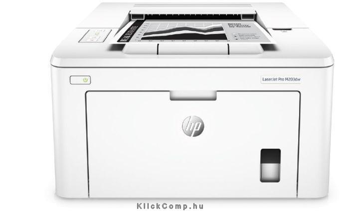 Lézernyomtató A4 mono HP LaserJet Pro M203dw USB Háló Wi-Fi fotó, illusztráció : G3Q47A