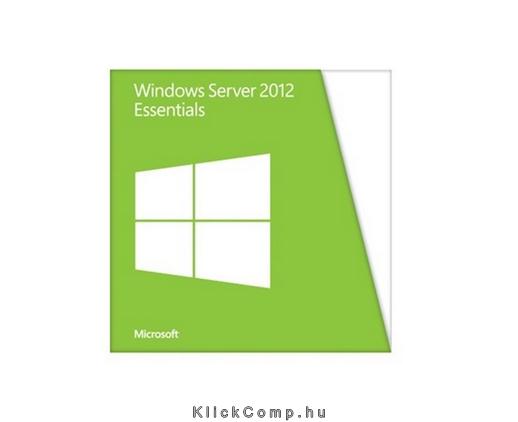 Microsoft Windows Server 2012 Essentials R2 64-bit 1-2 CPU ENG DVD Oem 1pk szer fotó, illusztráció : G3S-00716