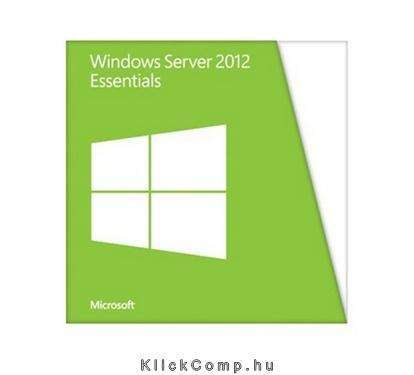 Microsoft Windows Server 2012 Essentials R2 64-bit 1-2 CPU HUN DVD Oem 1pk szer fotó, illusztráció : G3S-00719