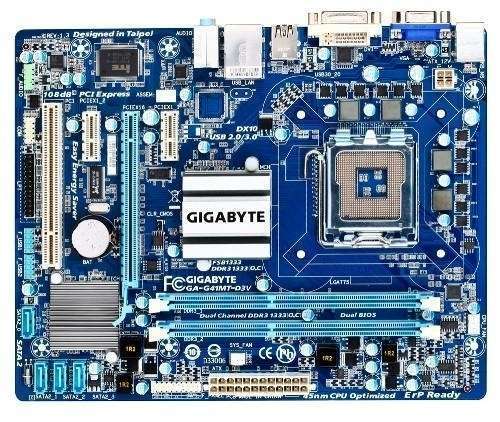 G41MT-D3V VGA mATX skt775 G41 / ICH7, FSB1066, 2xDDR3 1333MHz, 1xGBE LAN, 8xUSB fotó, illusztráció : G41MTD3V