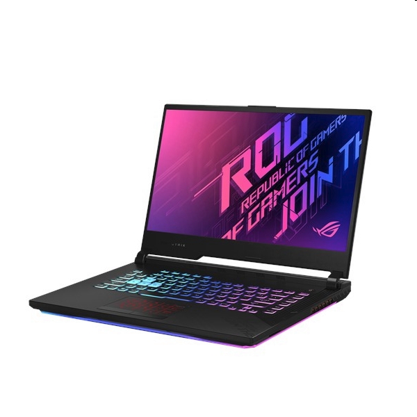 ASUS laptop 15,6  FHD i7-10750H 8GB 512GB GTX-1650-Ti-4GB ASUS ROG STRIX fotó, illusztráció : G512LI-HN065