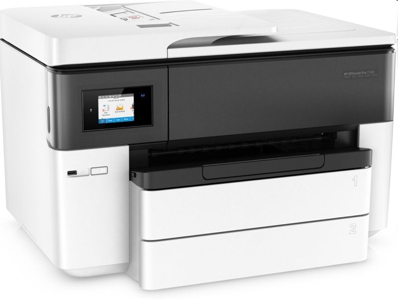 Multifunkciós nyomtató tintasugaras A3 MFP NY/M/S/F HP Officejet 7740 WF  USB H fotó, illusztráció : G5J38A-A80