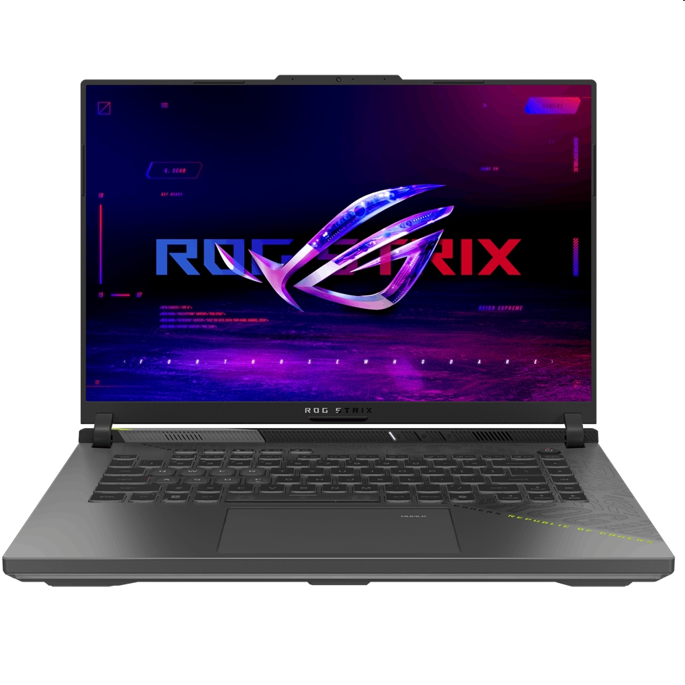 Asus ROG Strix laptop 16  1920x1200 AMD Ryzen 9 32GB 512GB Win11 fotó, illusztráció : G614PP-RV223W