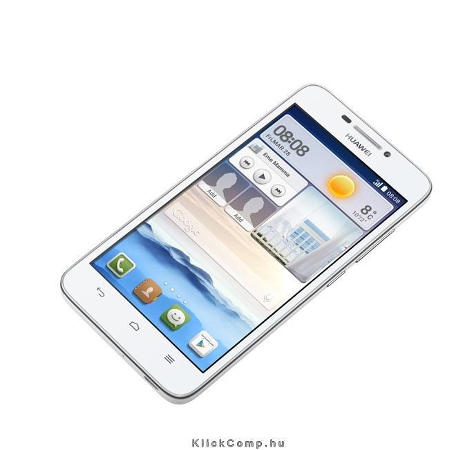 Huawei Ascend G630 fehér mobiltelefon fotó, illusztráció : G630-U20-W