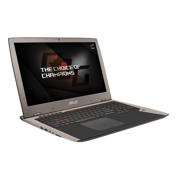 ASUS laptop 17,3  FHD 120Hz i7-6820HK 32GB 512GB GTX-1080-8GB Win10 szürke ROG fotó, illusztráció : G701VI-BA017T